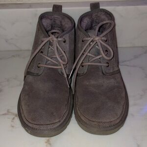 UGG Women's Gray Suede Ankle Boots